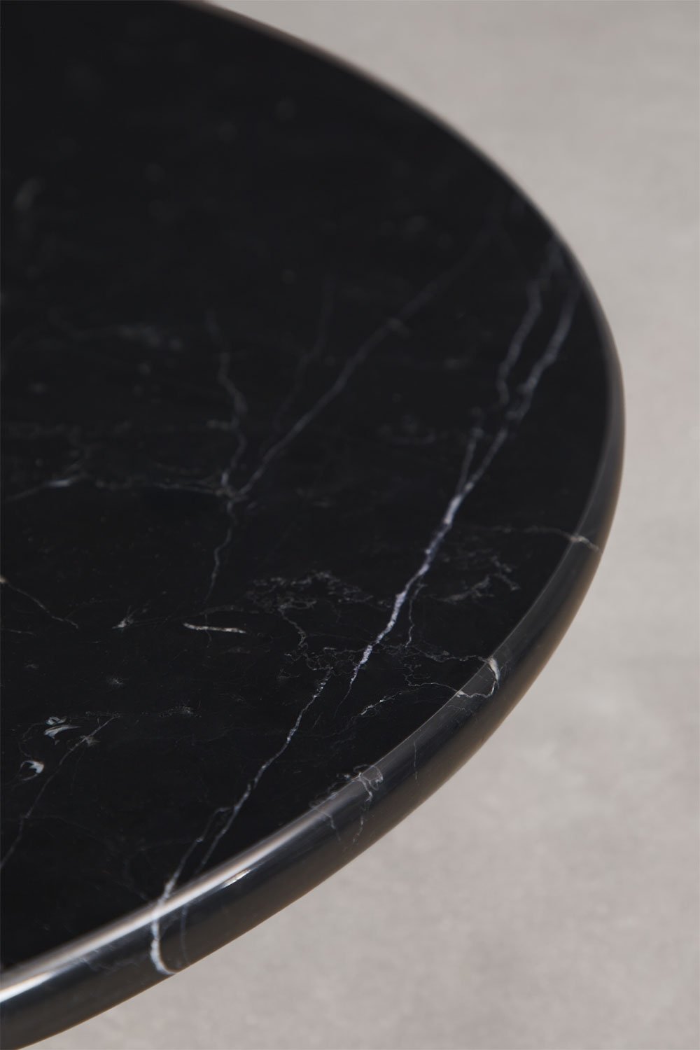 Round bar table Ø60cm in Azteca natural stone, gallery image 3
