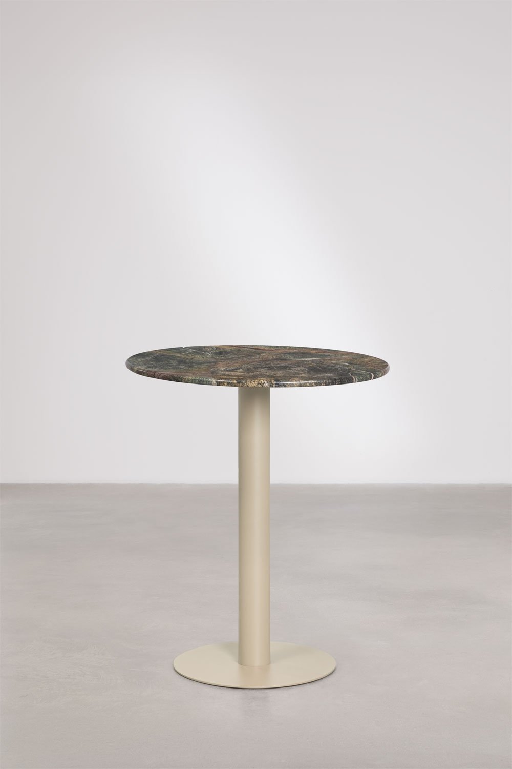 Xiren round natural stone bar table, gallery image 5481095