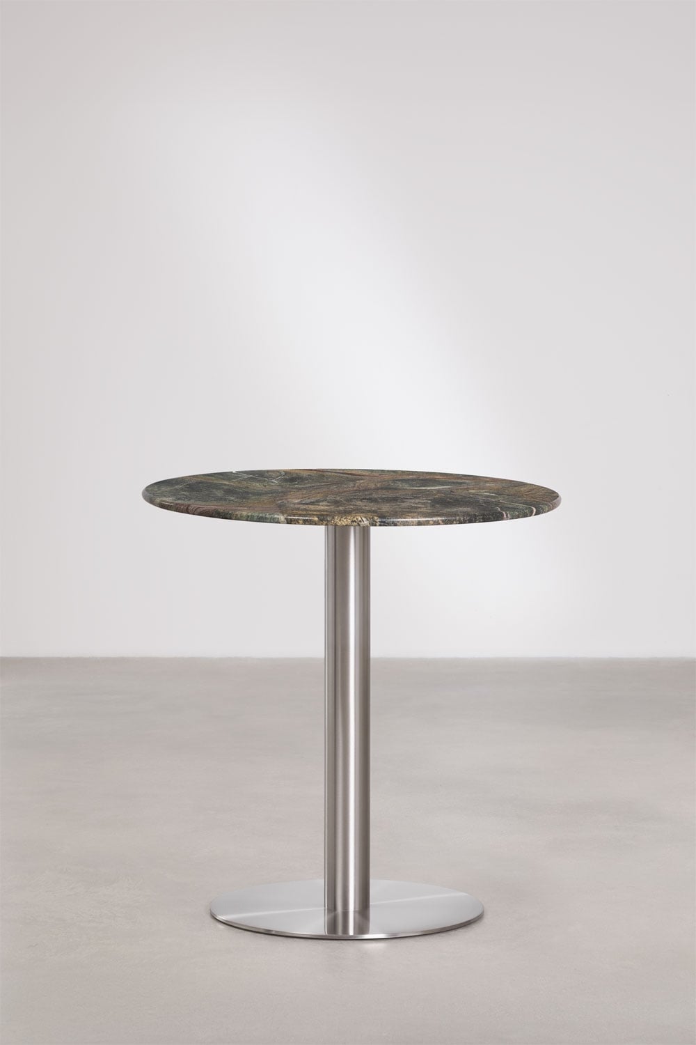 Xiren round natural stone bar table, gallery image 1