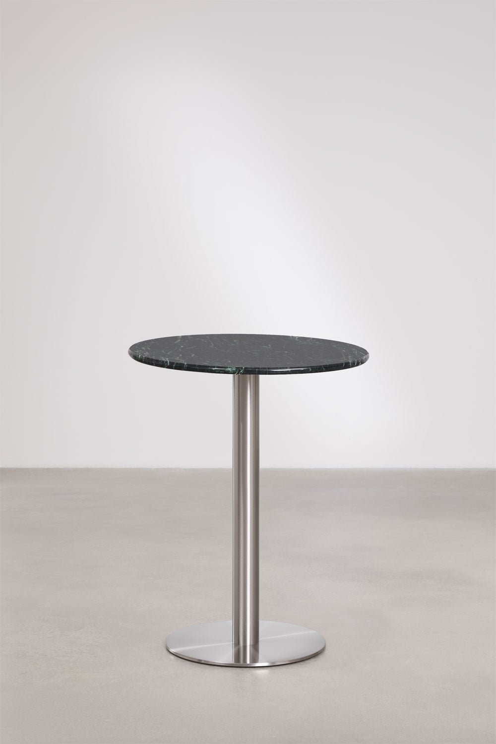 Xiren round natural stone bar table, gallery image 1