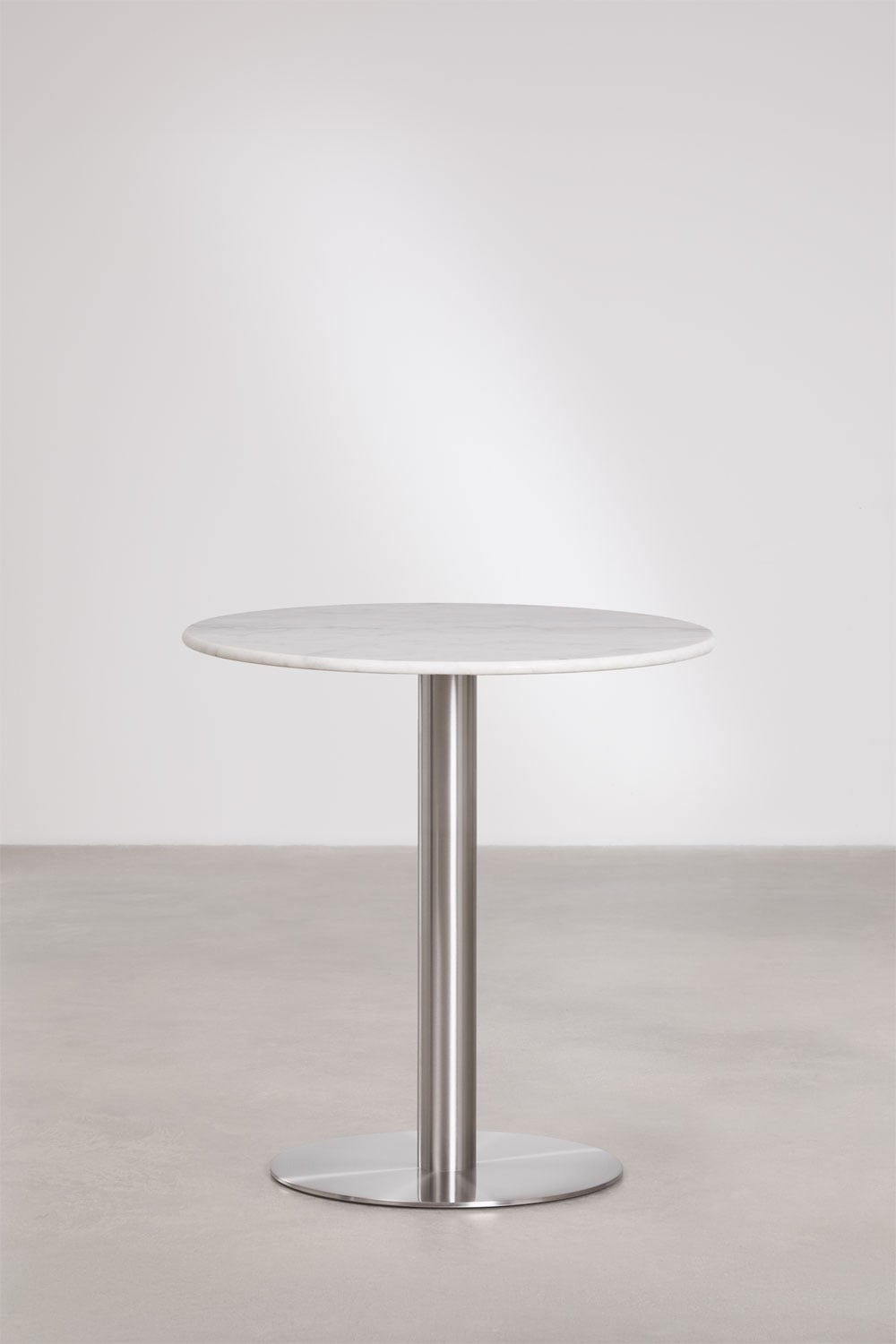 Xiren round natural stone bar table, gallery image 1