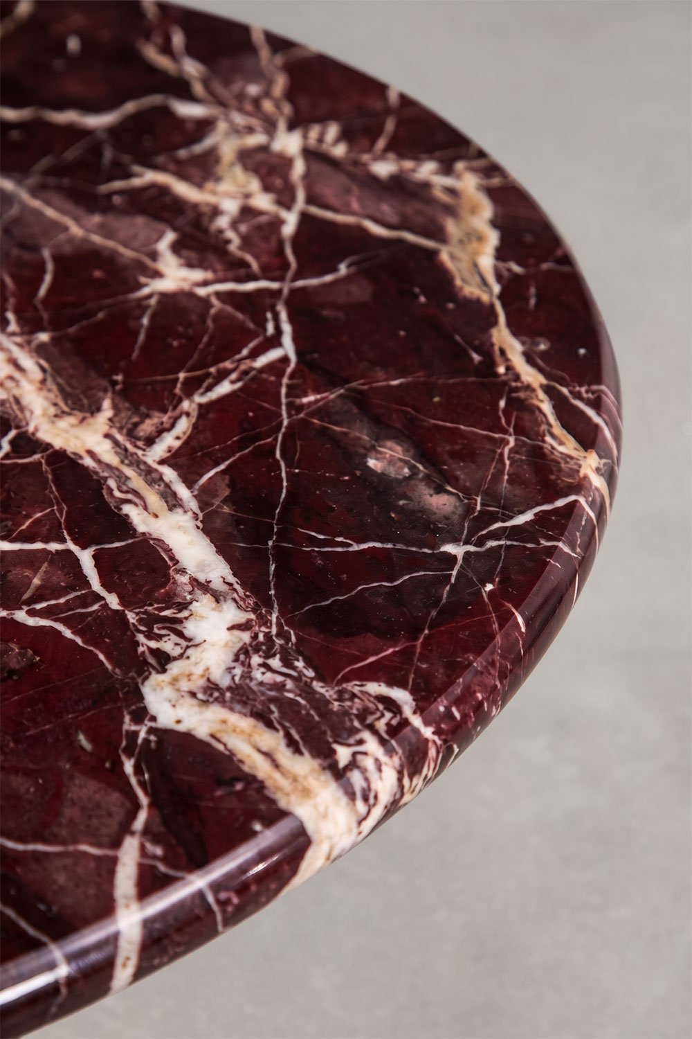 Xiren round natural stone bar table, gallery image 2