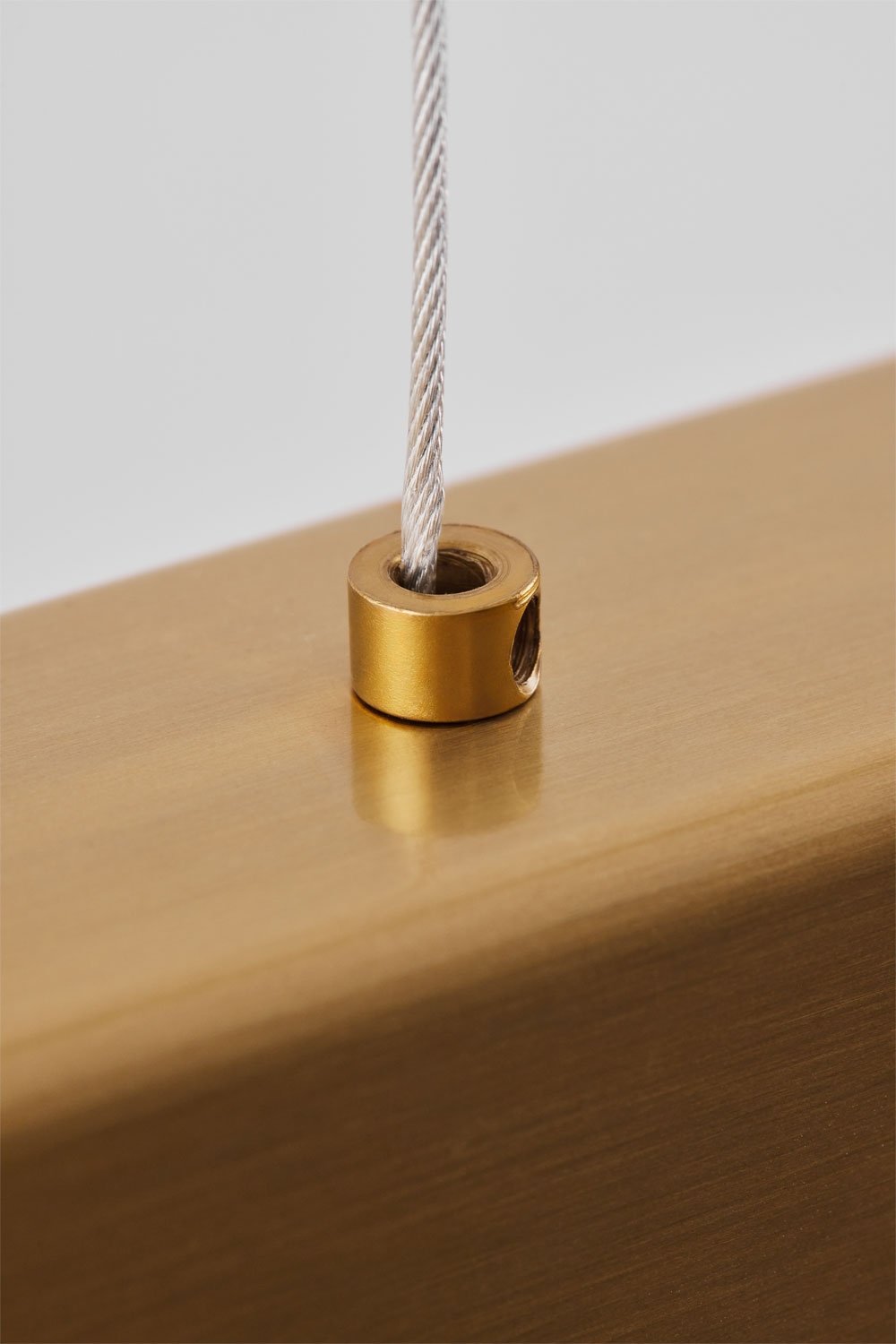 Nilam 120 cm Linear LED Pendant Ceiling Lamp in Metal, gallery image 7