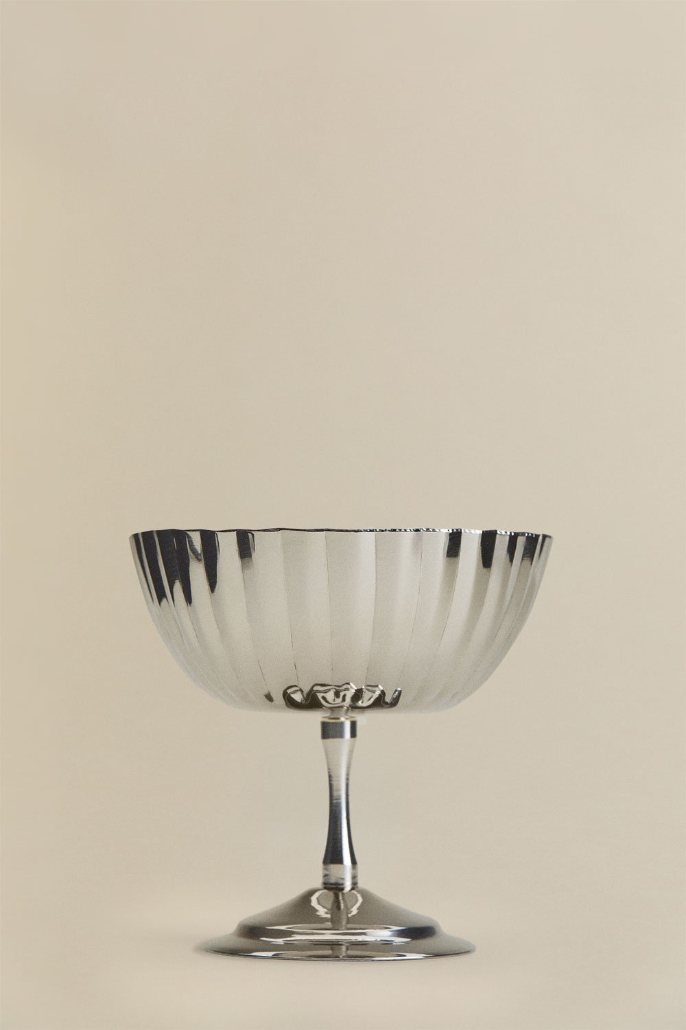 Pack of 2 cocktail glasses 30 cl in stainless steel Eluniva, gallery image 4
