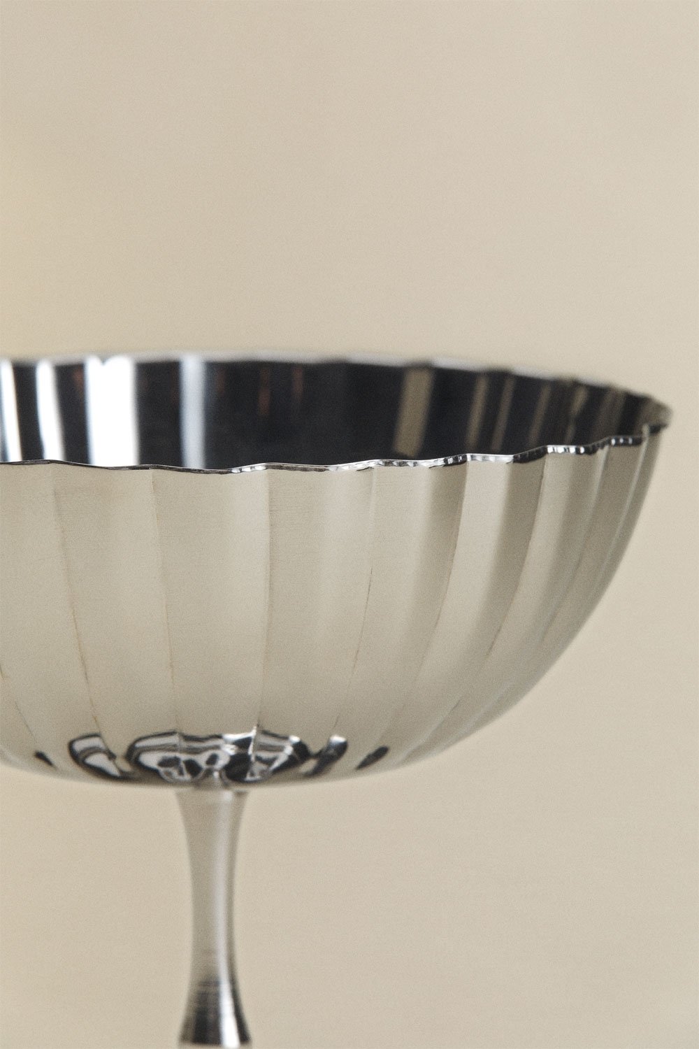 Pack of 2 cocktail glasses 30 cl in stainless steel Eluniva, gallery image 6