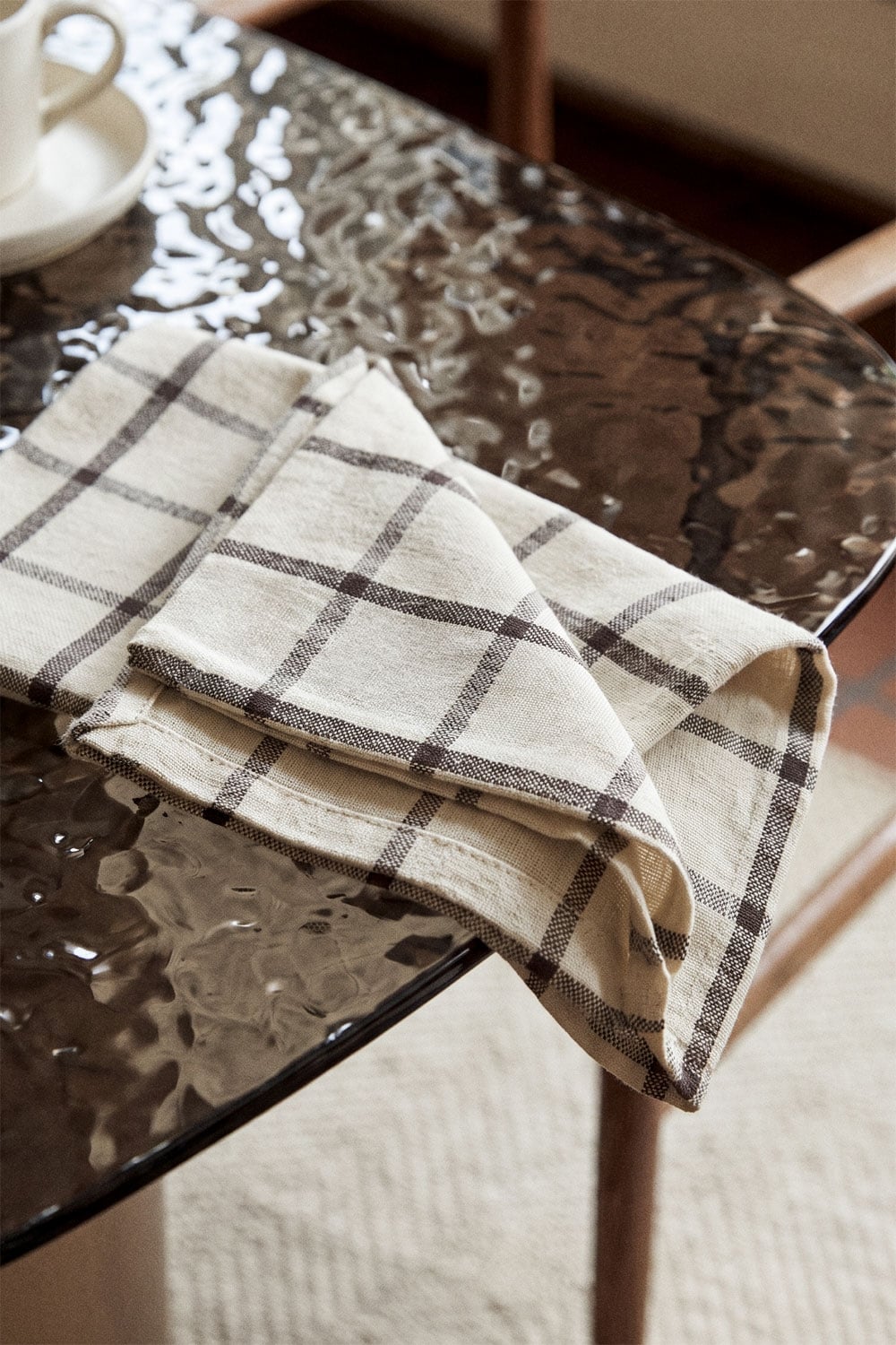 Pack of 2 Oriska cotton napkins, gallery image 1