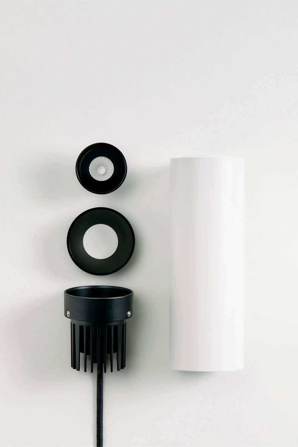 Round surface-mounted LED ceiling light in aluminum Gensap, imagen de galeria 7