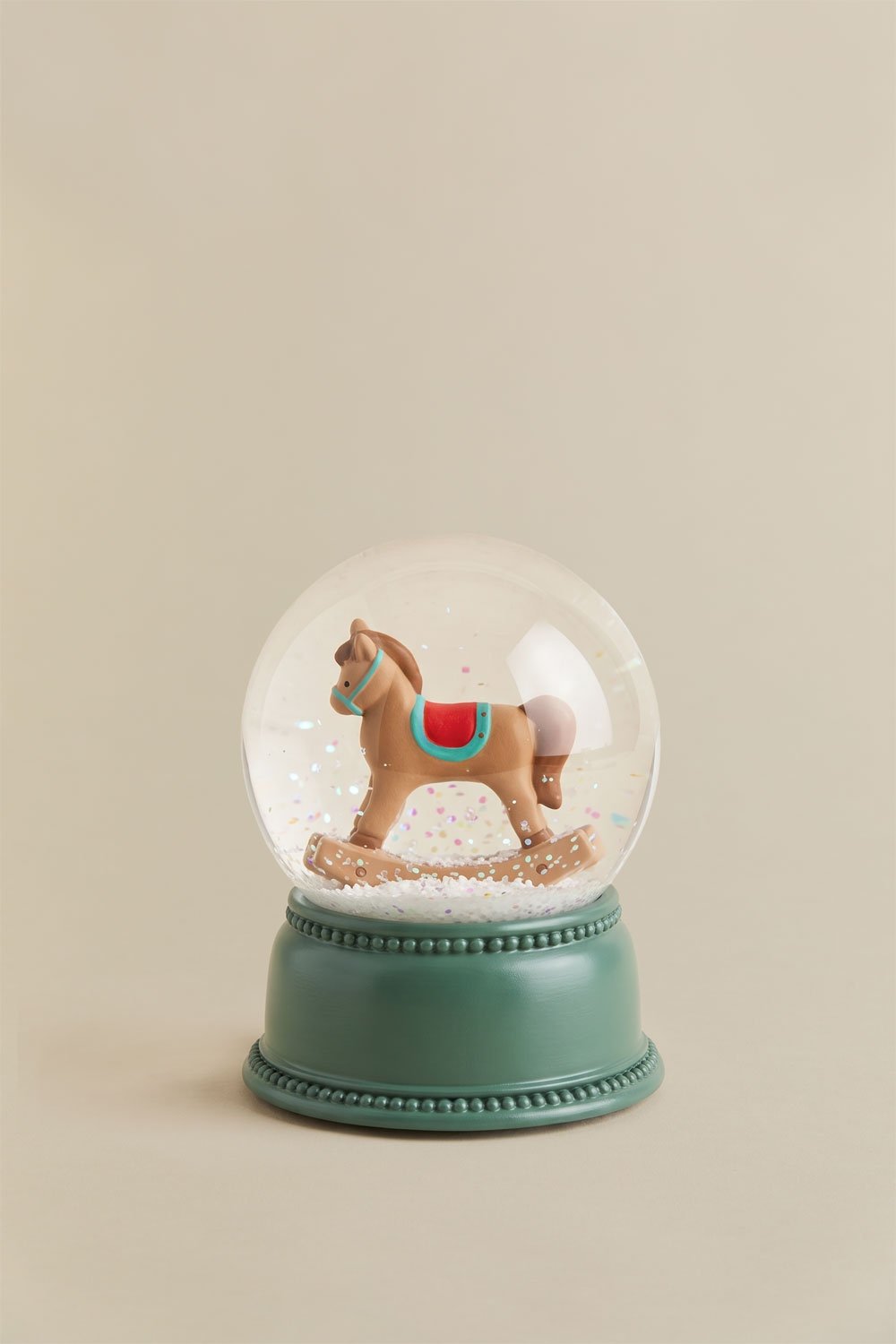 Navora Christmas snow globe in resin, gallery image 3