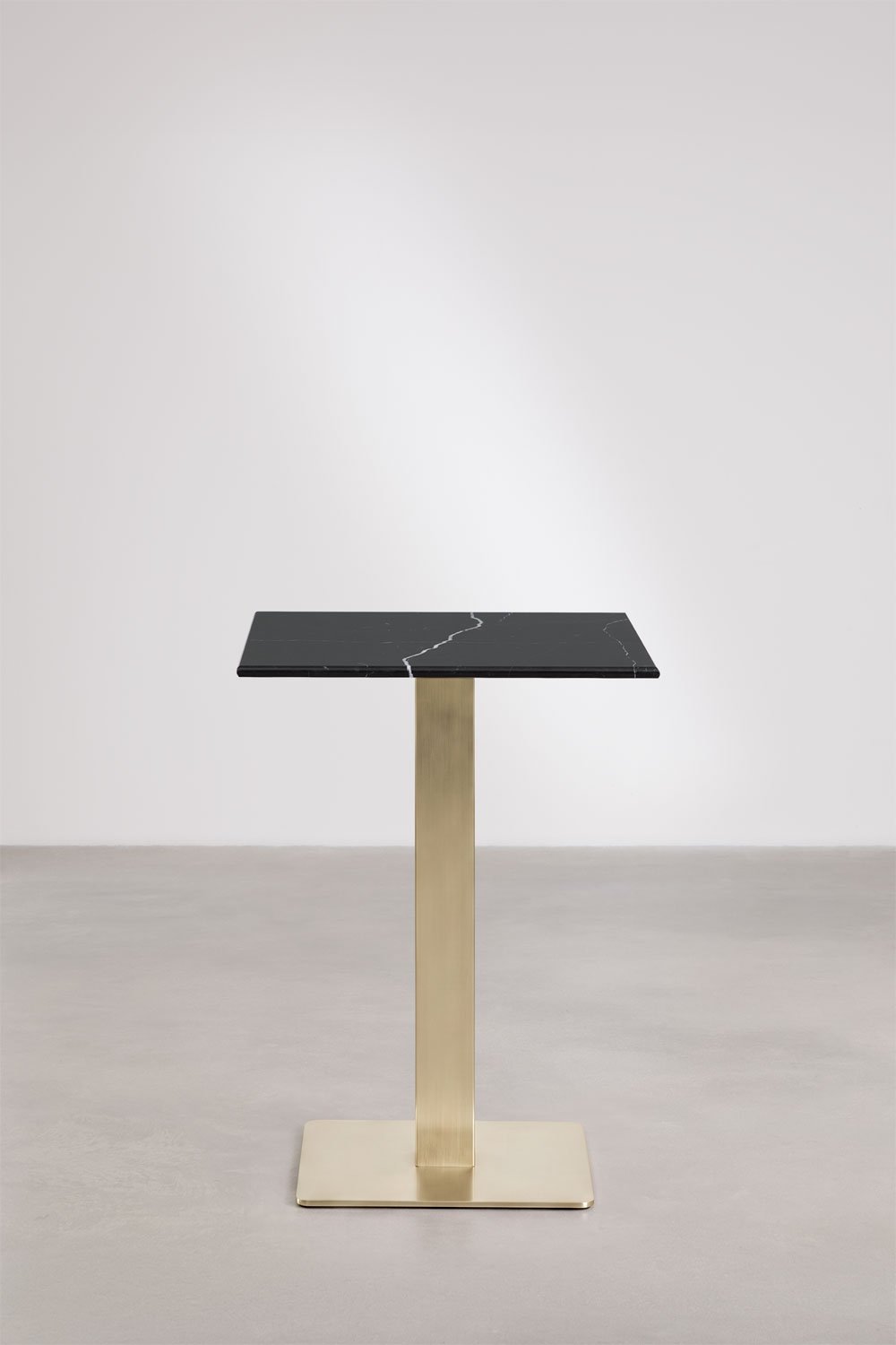 Square bar table in Livanto natural stone, gallery image 2