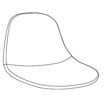 [*] Glamm Stool Backrest, gallery image 1