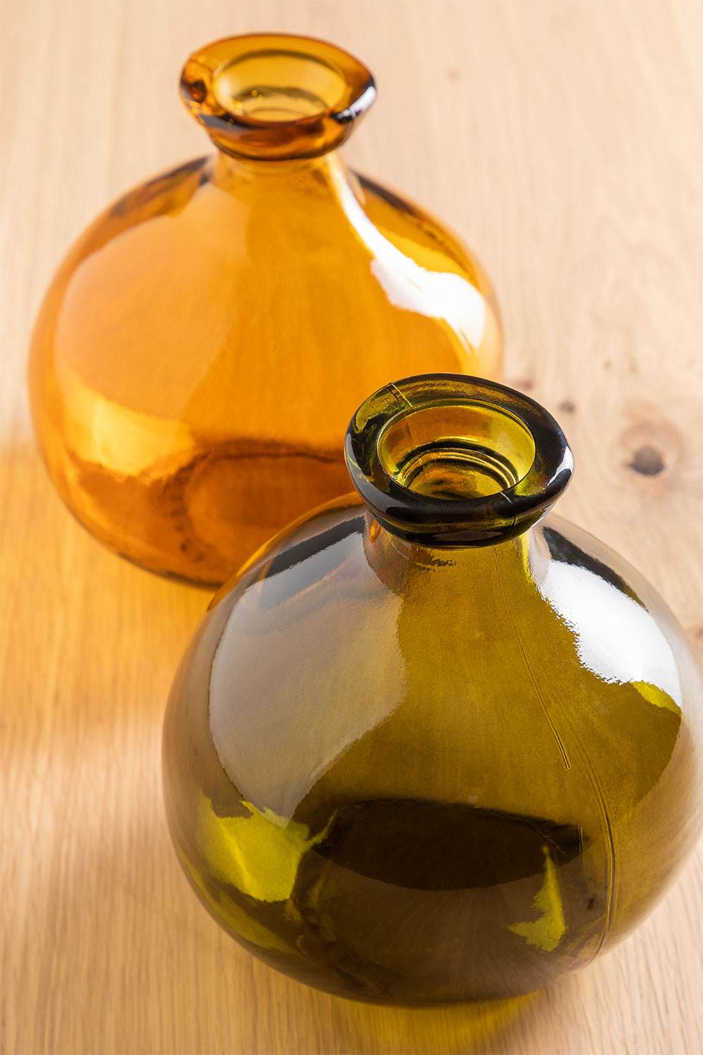 Recycled Glass Vase 18 cm Jound SKLUM