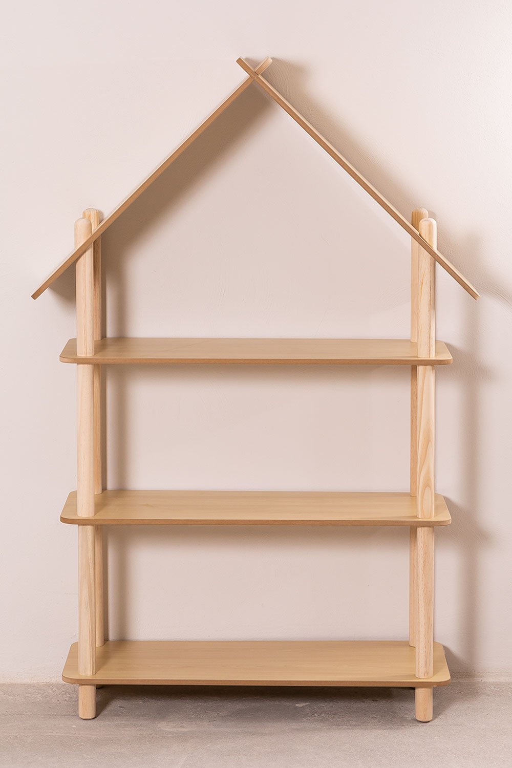 Zita Kids wooden shelf with 3 tiers, gallery image 3