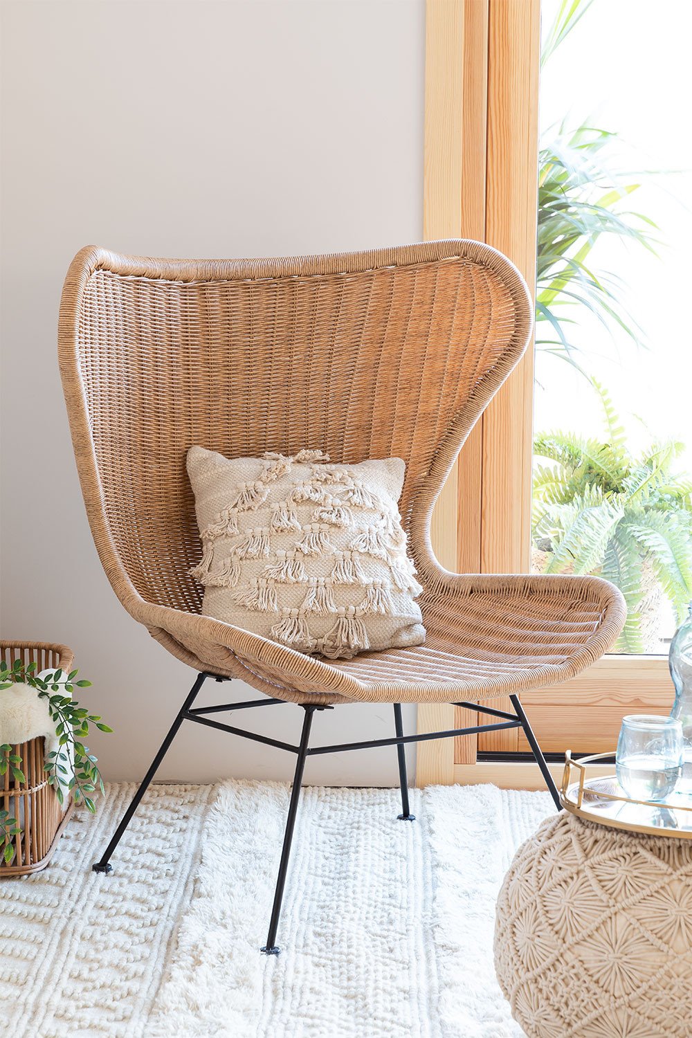 Synthetic Wicker Armchair Isdra , gallery image 1