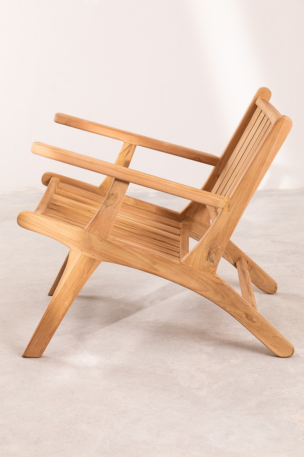 Wooden Garden Armchair Caima, gallery image 3