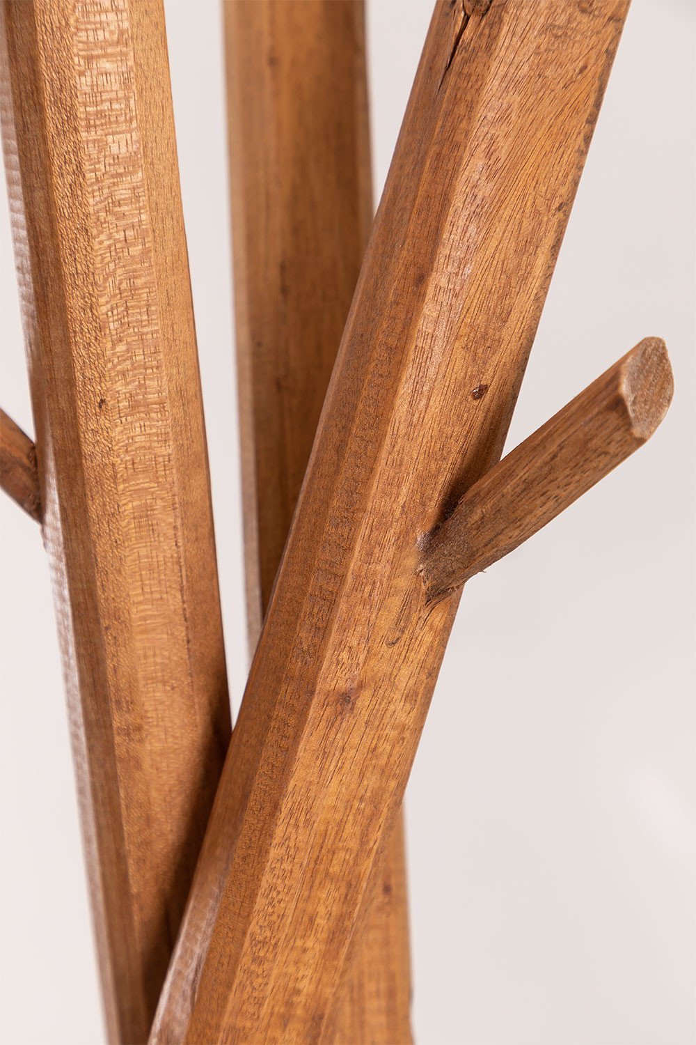 Varah recycled wood standing coat rack, gallery image 3