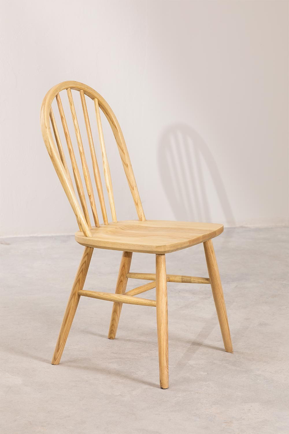 Natural Wood Dining Chair Lorri SKLUM