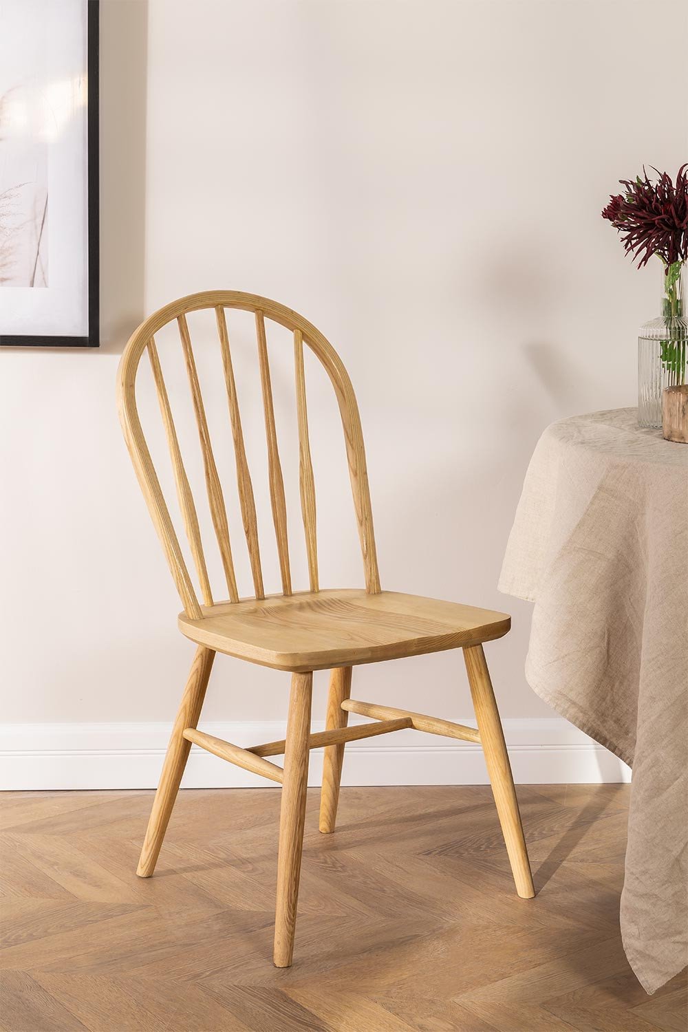 Natural Wood Dining Chair Lorri , gallery image 1