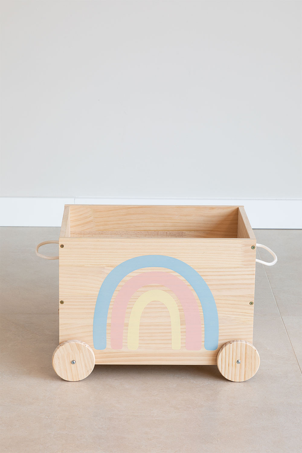 Wooden Storage Cart Tedis Kids SKLUM