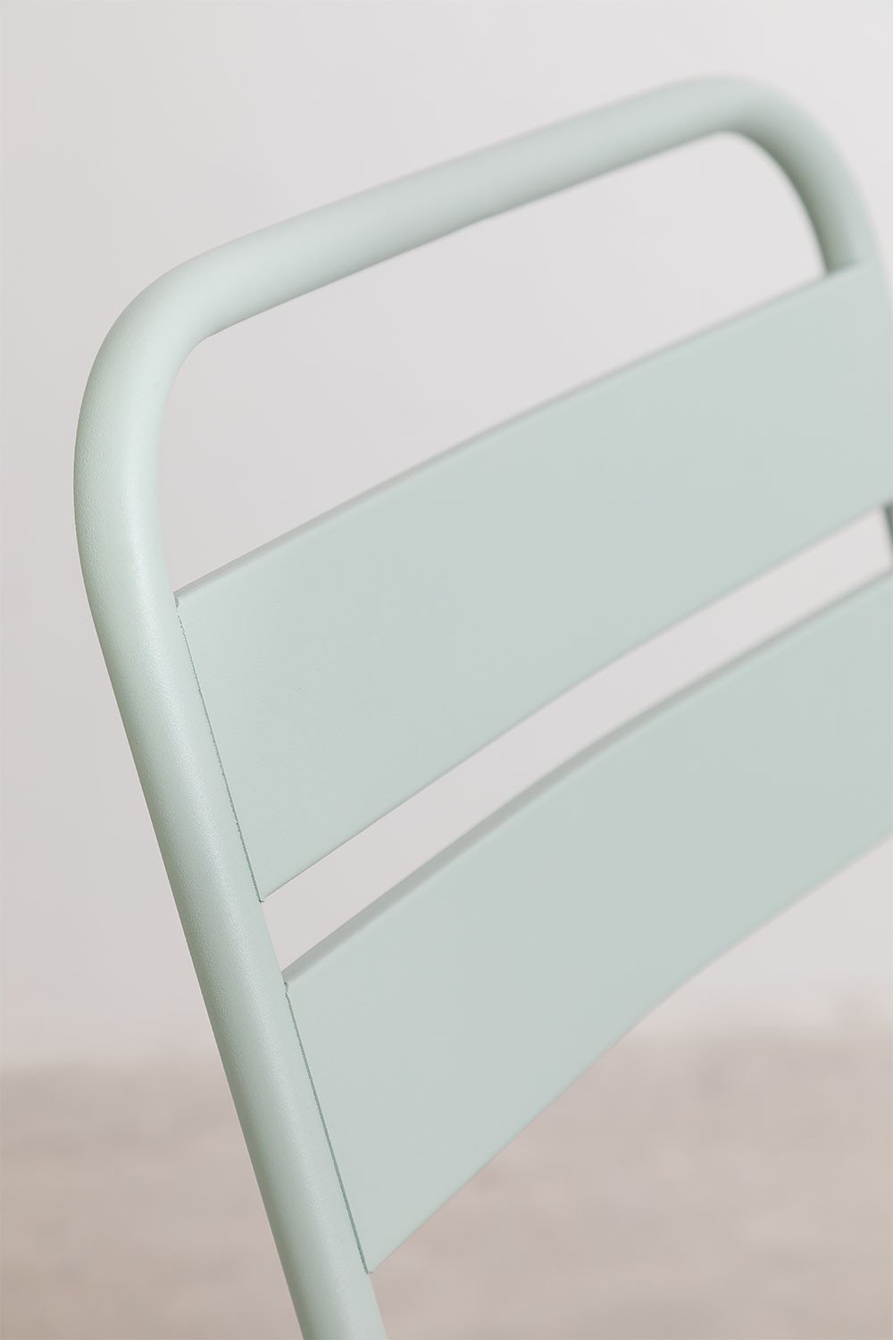 Folding garden chair in steel Janti, gallery image 5