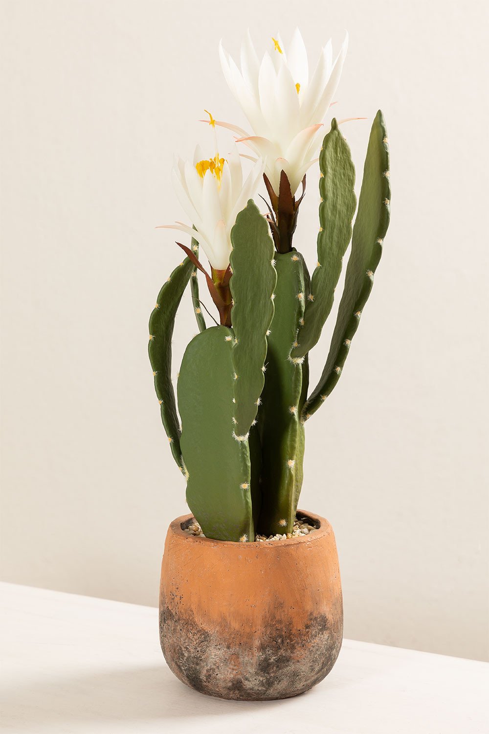Artificial Cactus with Cereus Flowers, gallery image 1