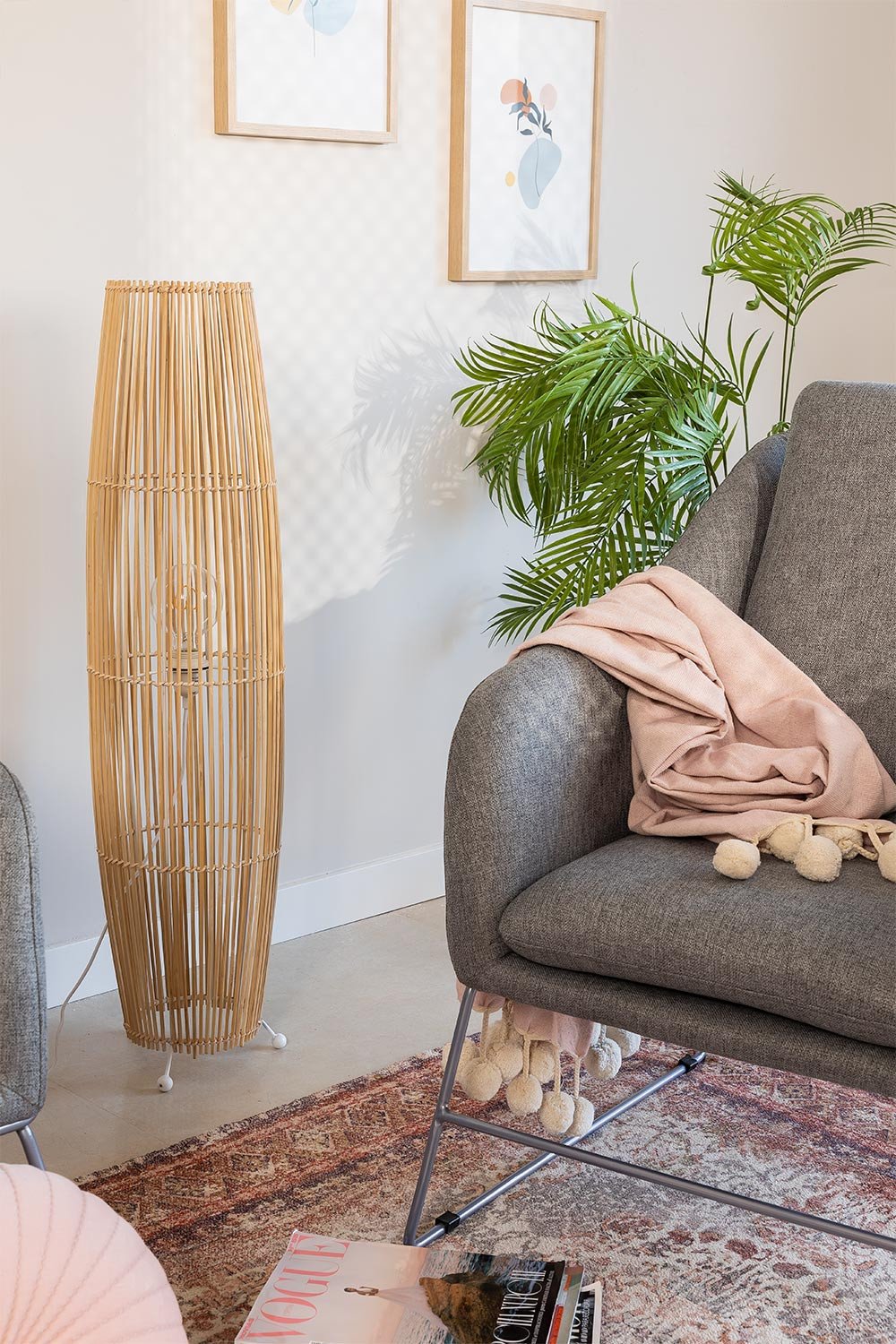 Bamboo Floor Lamp Khumo, gallery image 8