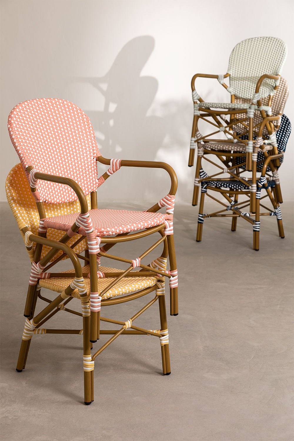 Synthetic Wicker Garden Chair Alisa SKLUM