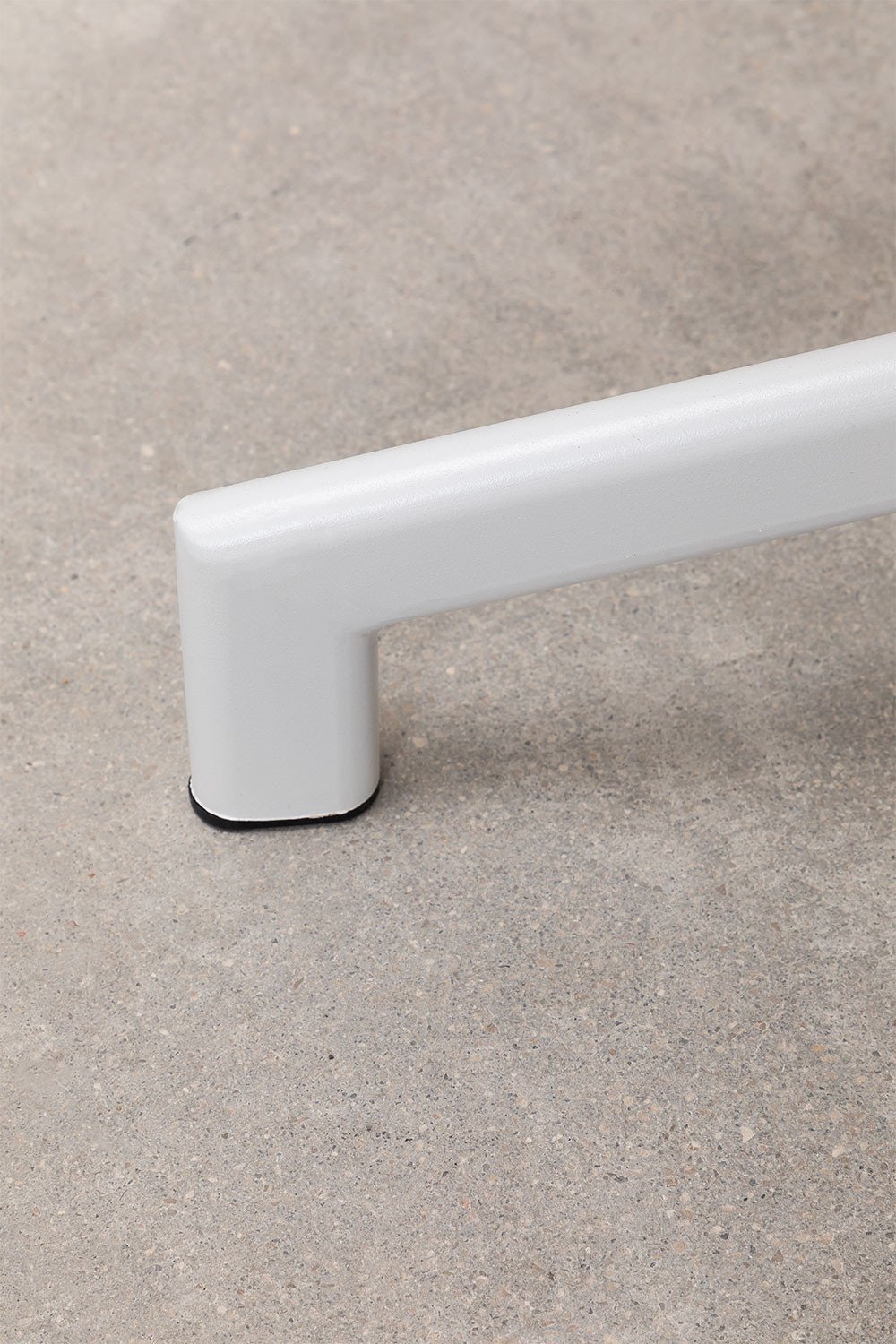 Dely 60x60 cm square bar table, foldable and convertible into 2 heights, made of steel, gallery image 6