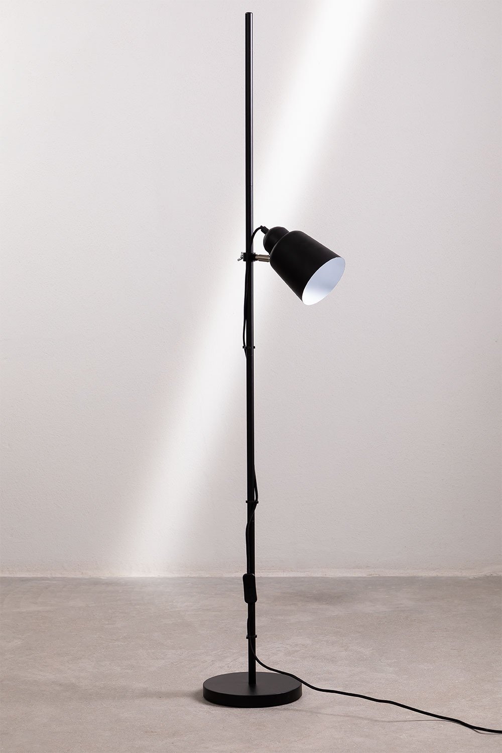 Charlotte adjustable iron floor lamp, gallery image 4