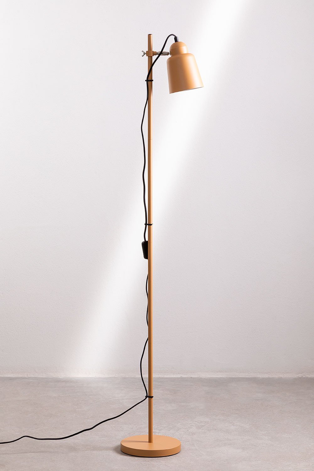 Charlotte adjustable iron floor lamp, gallery image 2