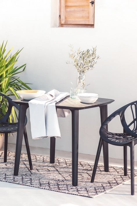 Garden table square 85x85 cm Scand