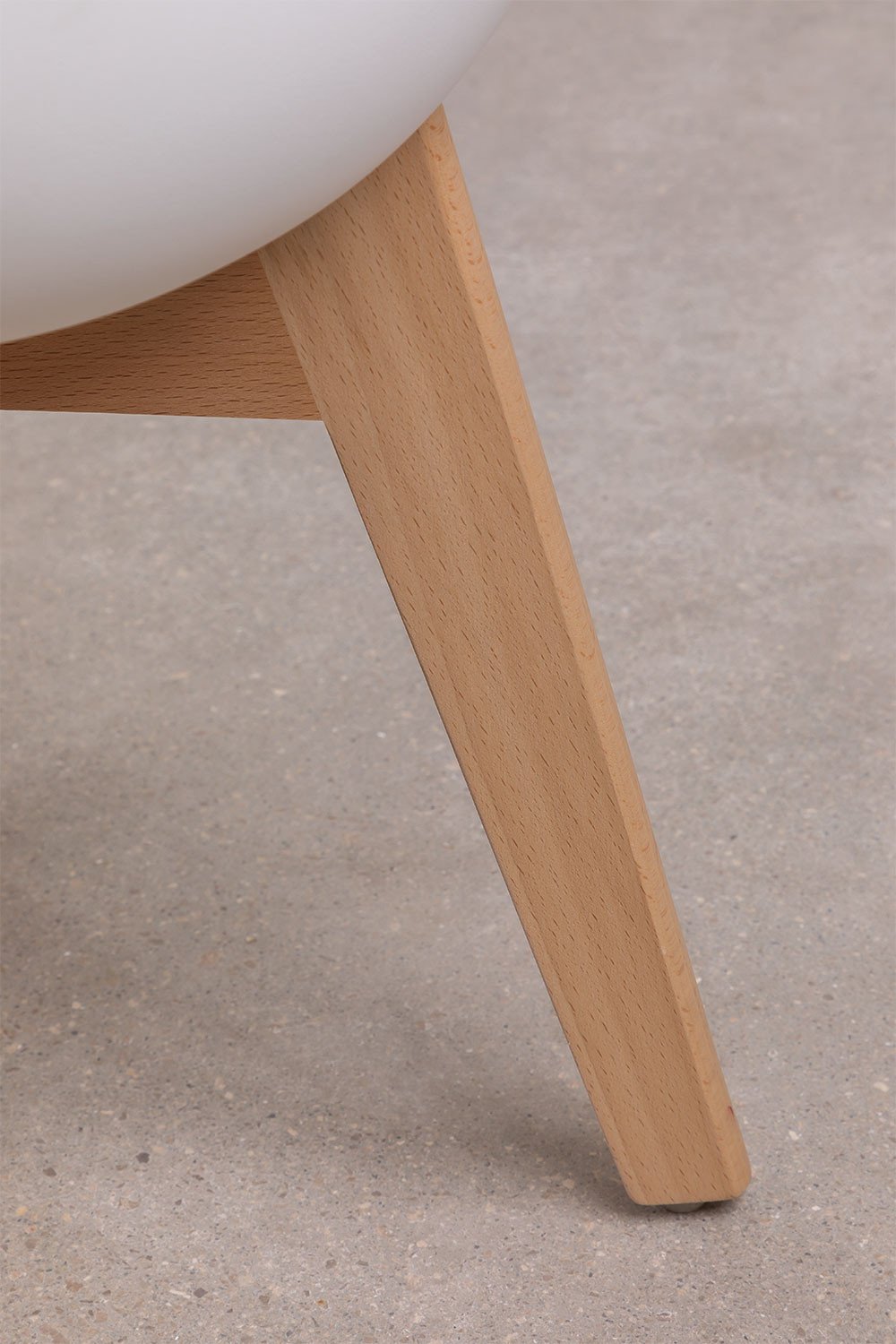 Scand Nordic Kids polypropylene and beech wood chair, gallery image 7