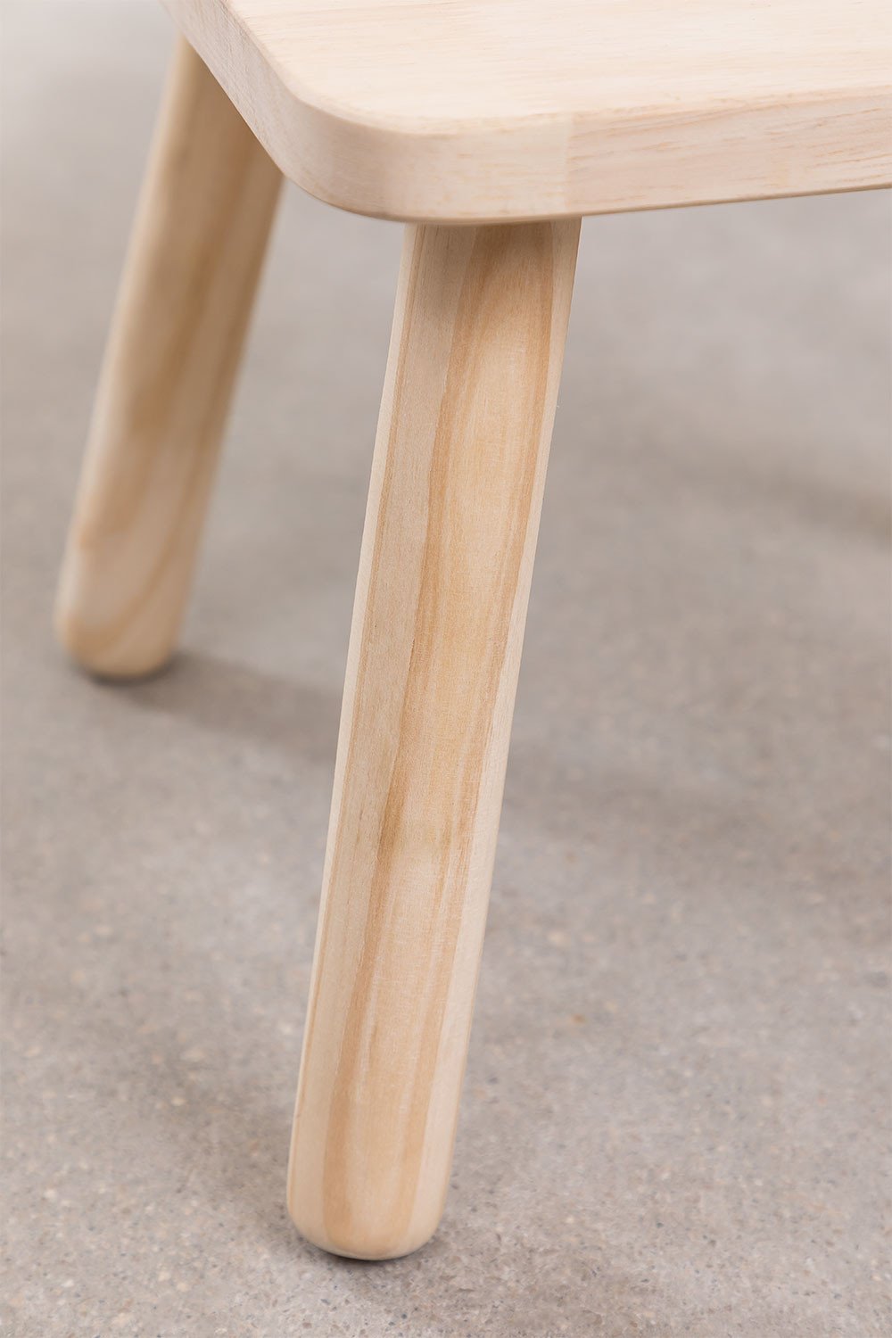 Mini Rainbow Kids wooden chair, gallery image 7